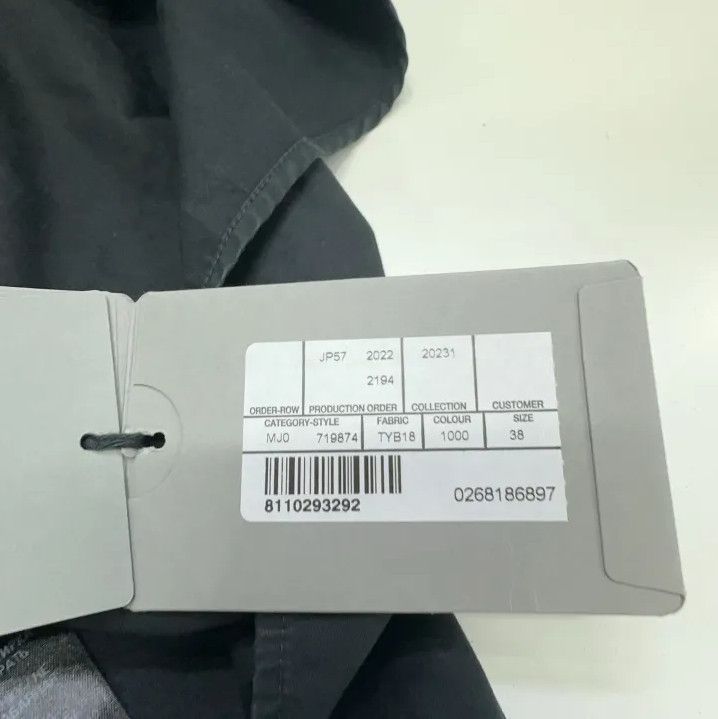 Balenciaga Balenciaga Black Long Sleeve Button-Up Shirt Size US M / EU 48-50 / 2 - 6 Thumbnail