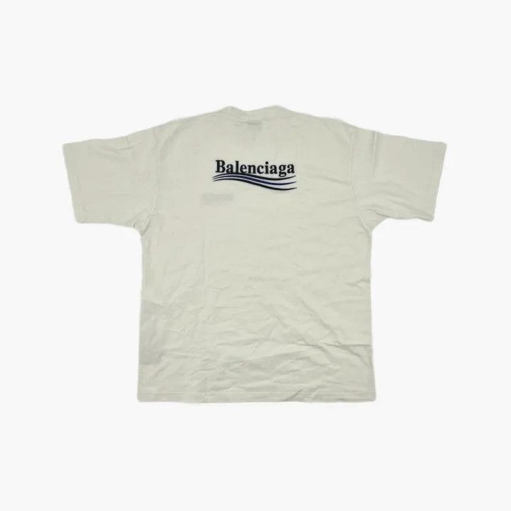 Balenciaga Balenciaga Political Campaign Large Fit Logo T-Shirt Size US XL / EU 56 / 4 - 3 Thumbnail