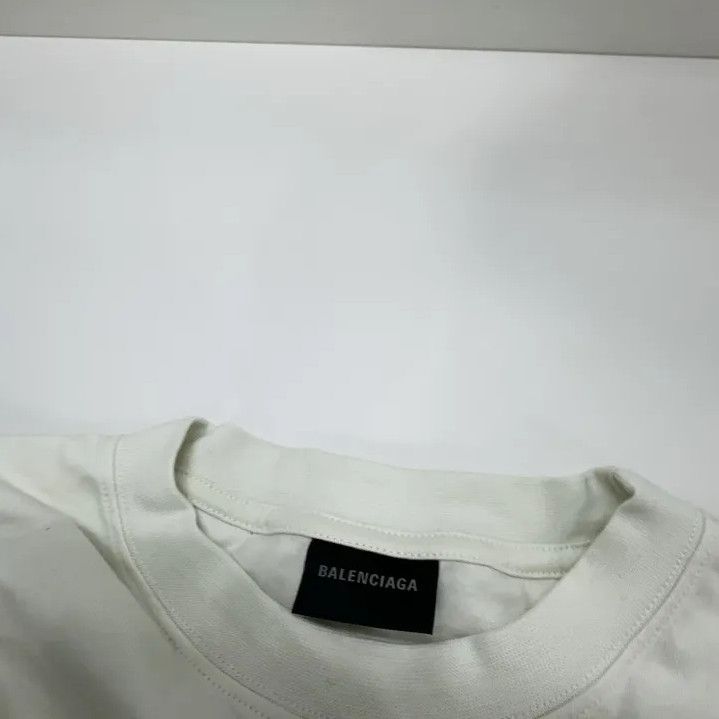 Balenciaga Balenciaga Political Campaign Large Fit Logo T-Shirt Size US XL / EU 56 / 4 - 7 Thumbnail
