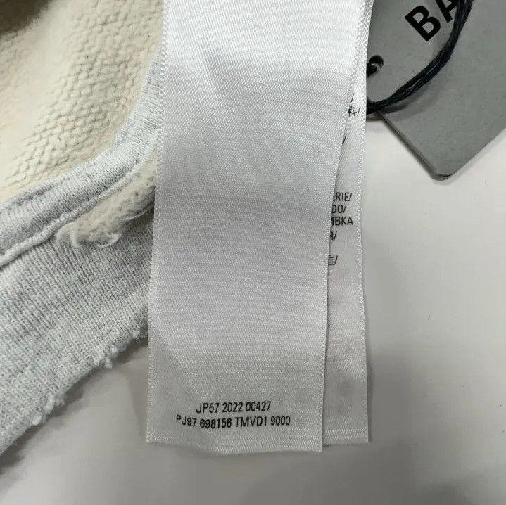 Balenciaga Balenciaga FW22 Oversized Hoodie with Logo Print Size US M / EU 48-50 / 2 - 5 Thumbnail