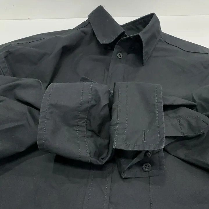 Balenciaga Balenciaga Black Casual Long Sleeve Shirt Size US S / EU 44-46 / 1 - 8 Thumbnail
