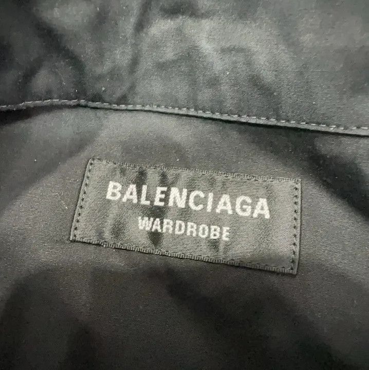 Balenciaga Balenciaga Black Casual Long Sleeve Shirt Size US S / EU 44-46 / 1 - 6 Thumbnail