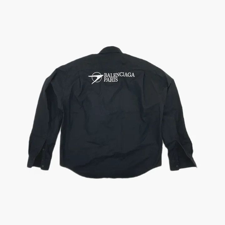 Balenciaga Balenciaga Black Casual Long Sleeve Shirt Size US S / EU 44-46 / 1 - 3 Thumbnail