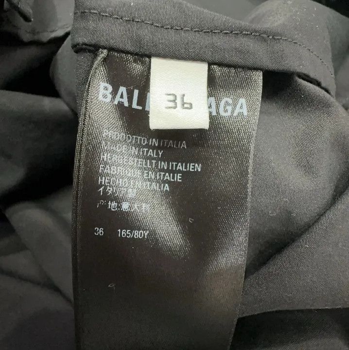 Balenciaga Balenciaga Black Casual Long Sleeve Shirt Size US S / EU 44-46 / 1 - 4 Thumbnail