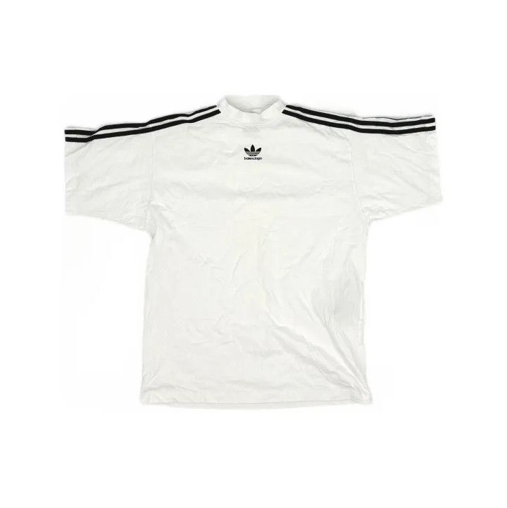 Balenciaga Balenciaga x Adidas Logo Graphic Short Sleeve T-shirt Size US M / EU 48-50 / 2 - 2 Thumbnail