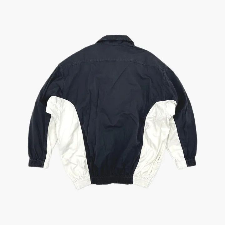 Balenciaga Balenciaga Zip-Up High Neck Jacket in Navy Blue Size US L / EU 52-54 / 3 - 3 Thumbnail