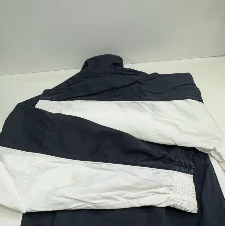 Balenciaga Balenciaga Zip-Up High Neck Jacket in Navy Blue Size US L / EU 52-54 / 3 - 11 Thumbnail