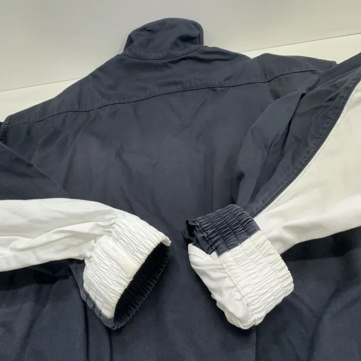 Balenciaga Balenciaga Zip-Up High Neck Jacket in Navy Blue Size US L / EU 52-54 / 3 - 12 Thumbnail