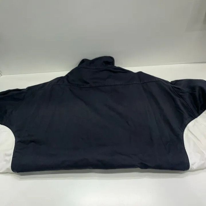 Balenciaga Balenciaga Zip-Up High Neck Jacket in Navy Blue Size US L / EU 52-54 / 3 - 13 Thumbnail