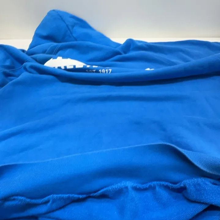 Balenciaga Balenciaga FW23 Blue Logo Hoodie for Men Size US M / EU 48-50 / 2 - 12 Thumbnail