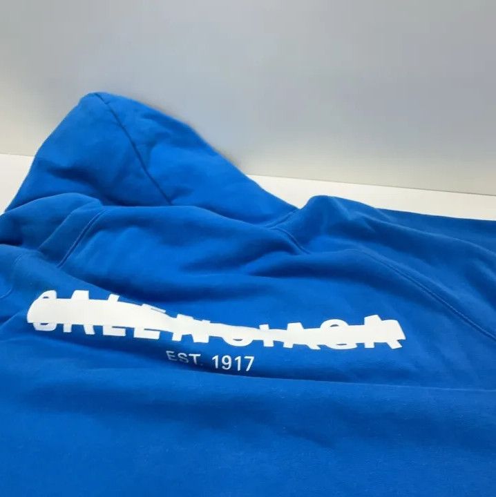 Balenciaga Balenciaga FW23 Blue Logo Hoodie for Men Size US M / EU 48-50 / 2 - 13 Thumbnail