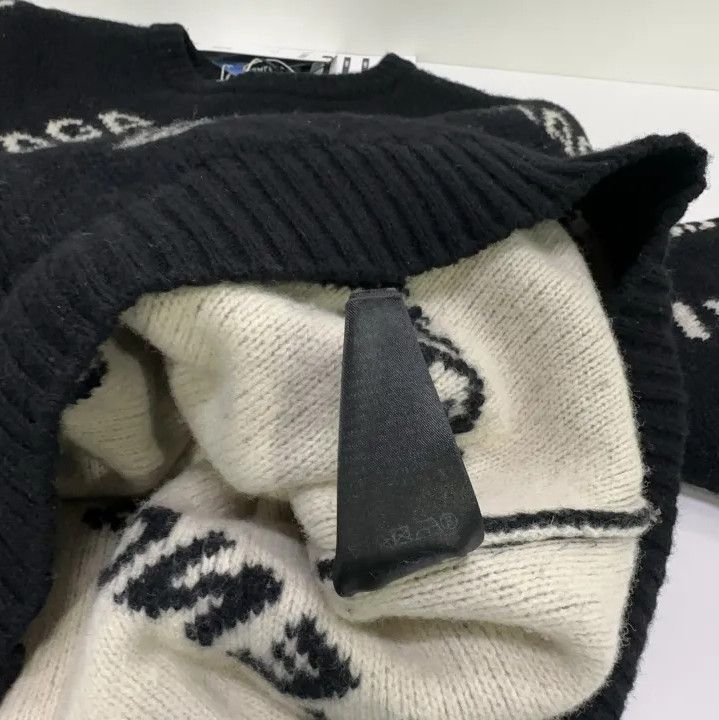 Balenciaga Balenciaga All Over Logo Knit Sweater Size US XS / EU 42 / 0 - 8 Thumbnail