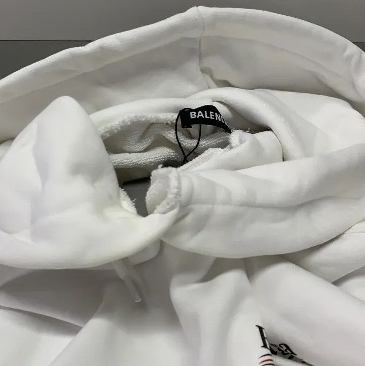 Balenciaga Balenciaga Political Campaign Logo Hooded Sweatshirt Size US M / EU 48-50 / 2 - 7 Thumbnail