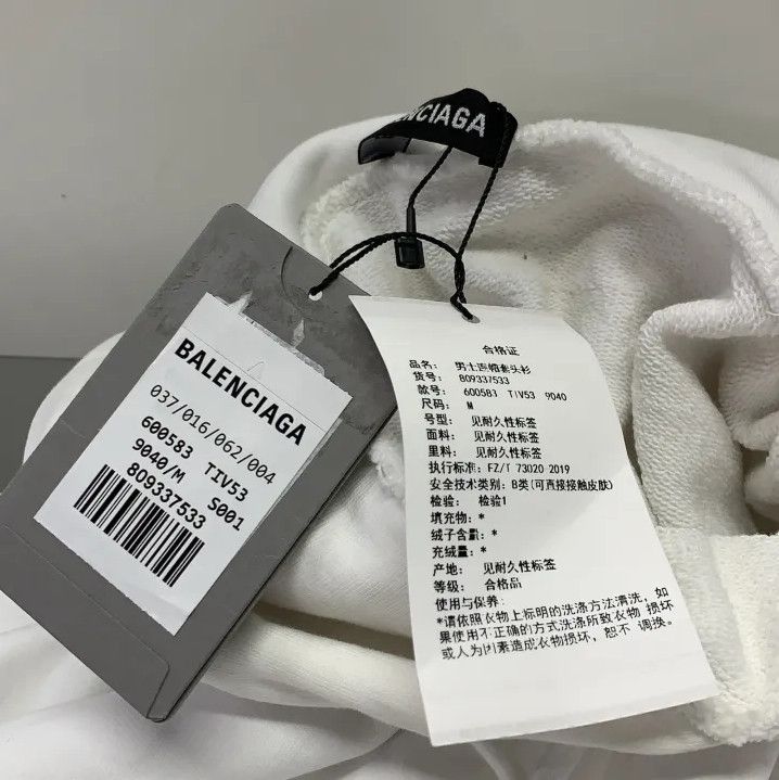 Balenciaga Balenciaga Political Campaign Logo Hooded Sweatshirt Size US M / EU 48-50 / 2 - 6 Thumbnail