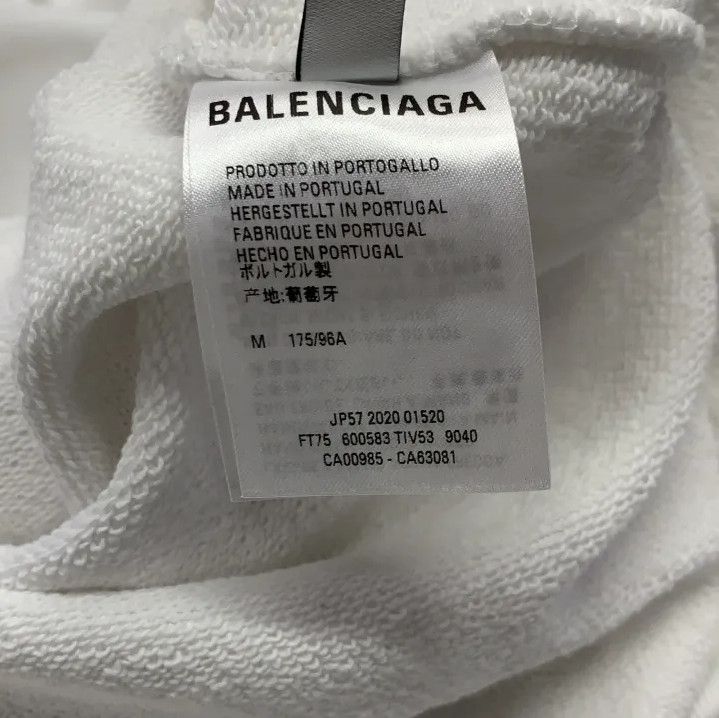 Balenciaga Balenciaga Political Campaign Logo Hooded Sweatshirt Size US M / EU 48-50 / 2 - 5 Thumbnail