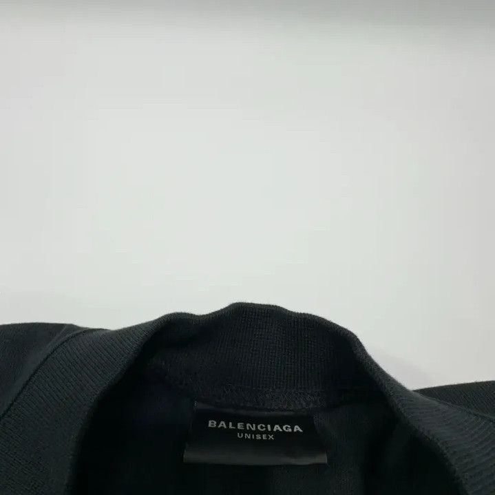 Balenciaga Balenciaga Logo Print Black Short Sleeve T-Shirt Size US M / EU 48-50 / 2 - 4 Thumbnail