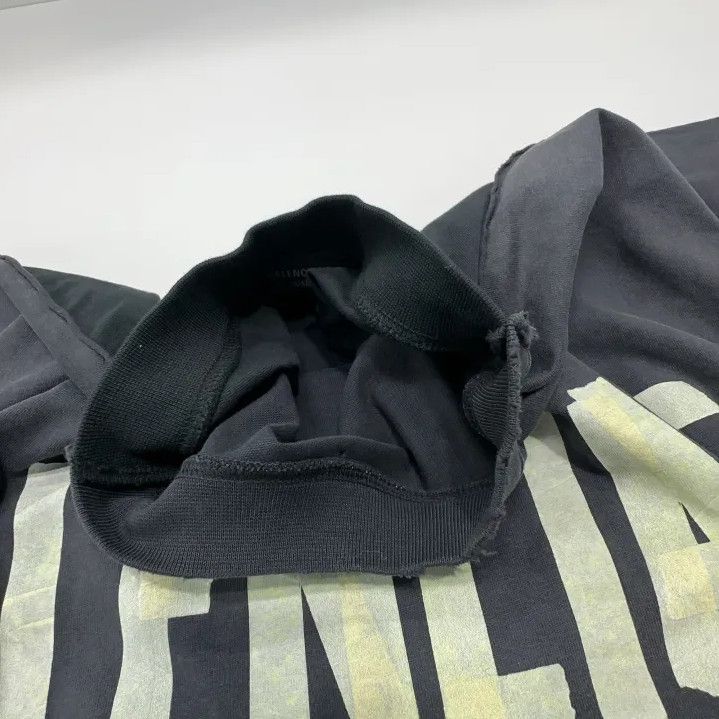 Balenciaga Balenciaga Logo Print Black Short Sleeve T-Shirt Size US M / EU 48-50 / 2 - 7 Thumbnail