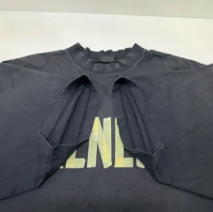 Balenciaga Balenciaga Black Logo Crew Neck Short Sleeve T-Shirt Size US M / EU 48-50 / 2 - 9 Thumbnail