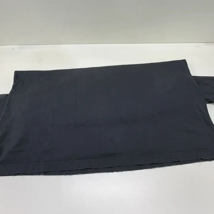 Balenciaga Balenciaga Black Logo Crew Neck Short Sleeve T-Shirt Size US M / EU 48-50 / 2 - 11 Thumbnail
