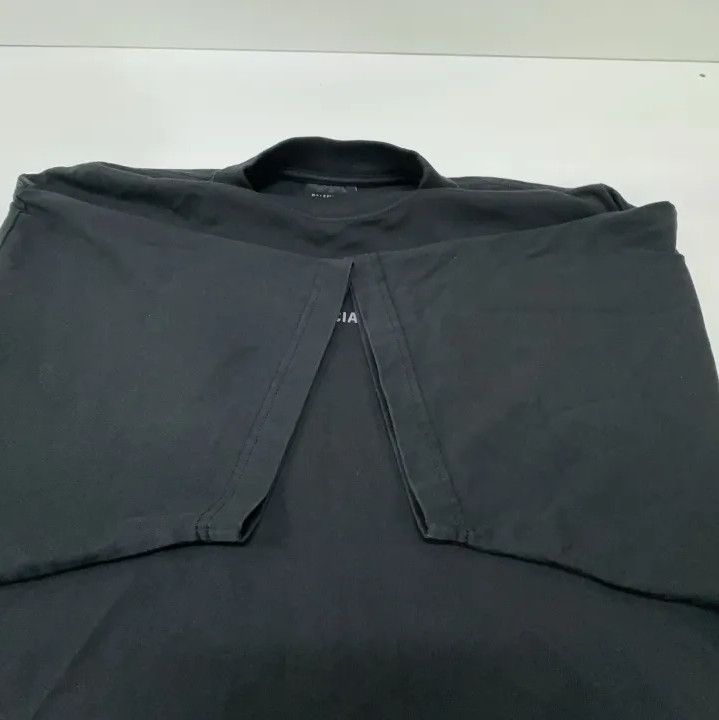 Balenciaga Balenciaga Black Logo Print T-Shirt for Men Size US M / EU 48-50 / 2 - 12 Thumbnail