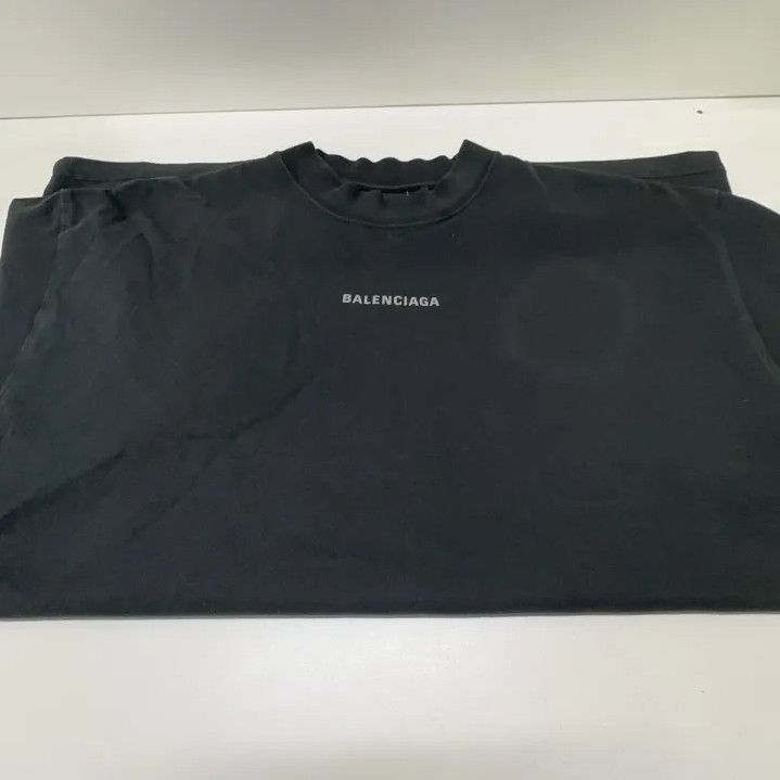 Balenciaga Balenciaga Black Logo Print T-Shirt for Men Size US M / EU 48-50 / 2 - 15 Thumbnail