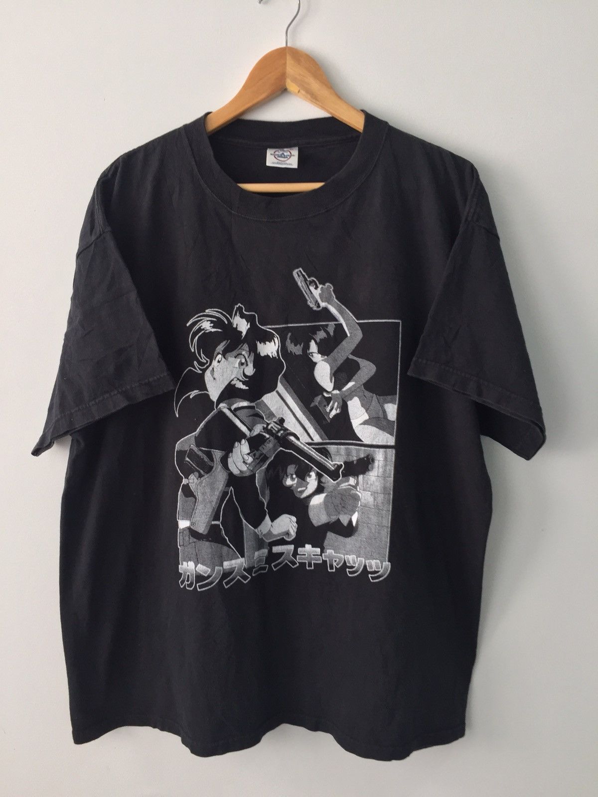 Vintage Vintage 90s hard to find Gunsmith Cats Anime japan t shirt 