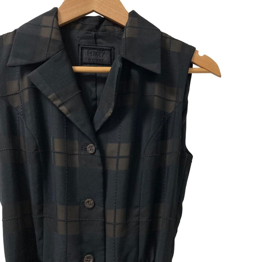 Other Other FOXEY Cool Plaid Sleeveless Dress Others Dresses 40141 DUTY FREE for USA Size ONE SIZE - 2 Thumbnail