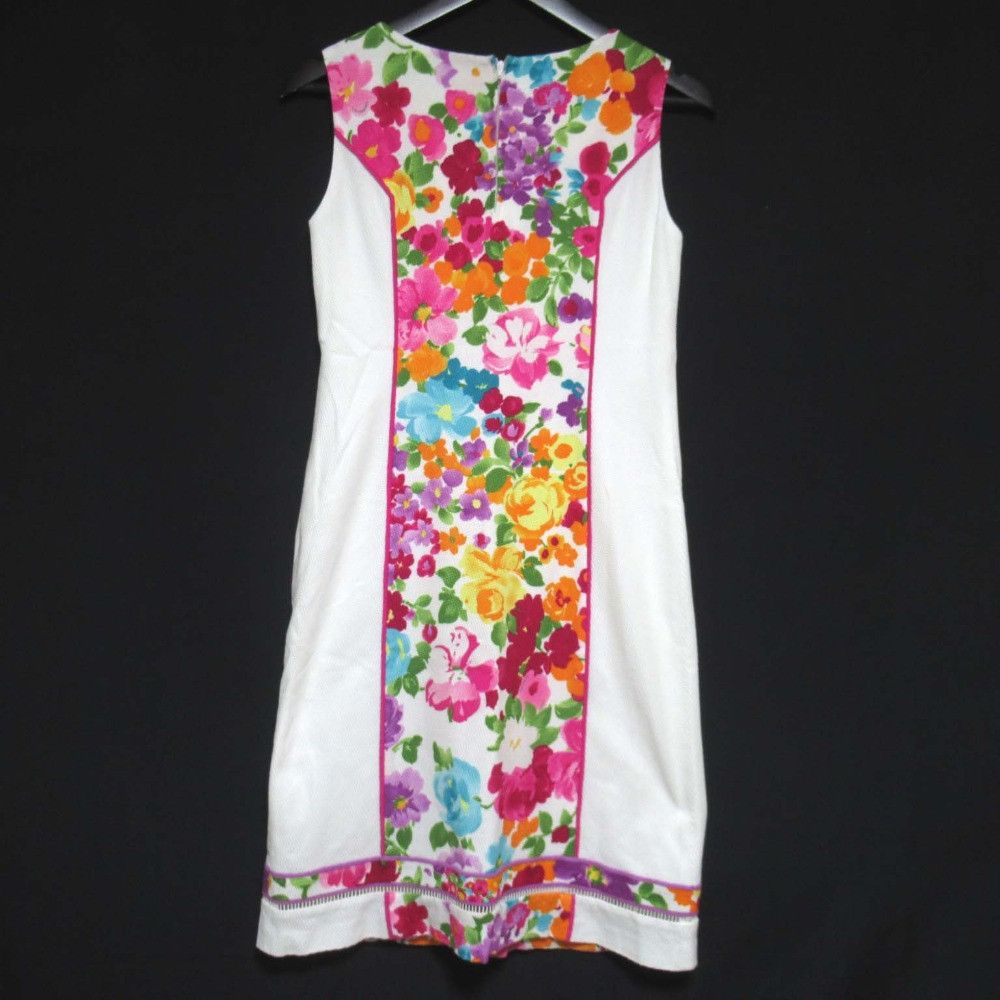 Other Other LEONARD FASHION Flower Print Sleeveless Dress Others Dresses DUTY FREE for USA Size ONE SIZE - 2 Thumbnail
