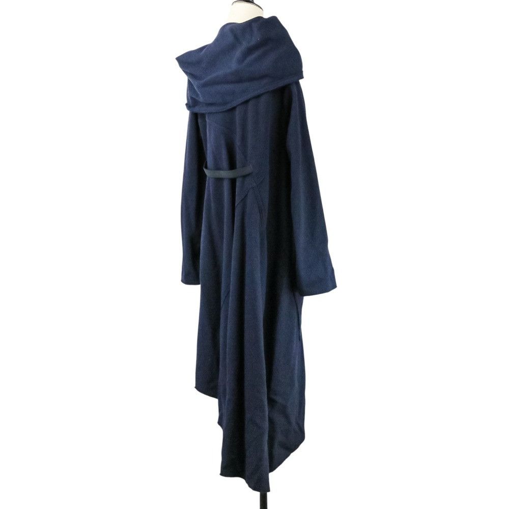 Issey Miyake Issey Miyake ISSEY MIYAKE Tachimigi Suspender Hooded Silk Blend Coat Others Outerwear DUTY FREE for USA Size ONE SIZE - 5 Thumbnail