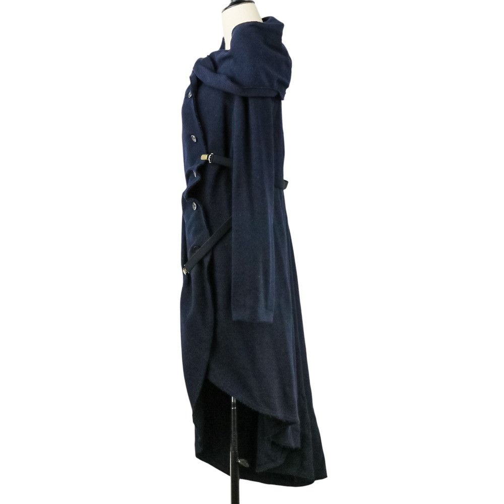 Issey Miyake Issey Miyake ISSEY MIYAKE Tachimigi Suspender Hooded Silk Blend Coat Others Outerwear DUTY FREE for USA Size ONE SIZE - 3 Thumbnail