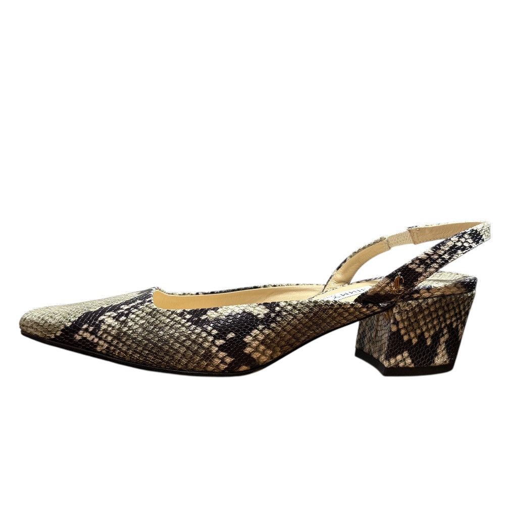 Jimmy Choo Jimmy Choo Jimmy Choo Python Leather Pumps Natural Material Shoes DUTY FREE for USA Size ONE SIZE - 4 Thumbnail