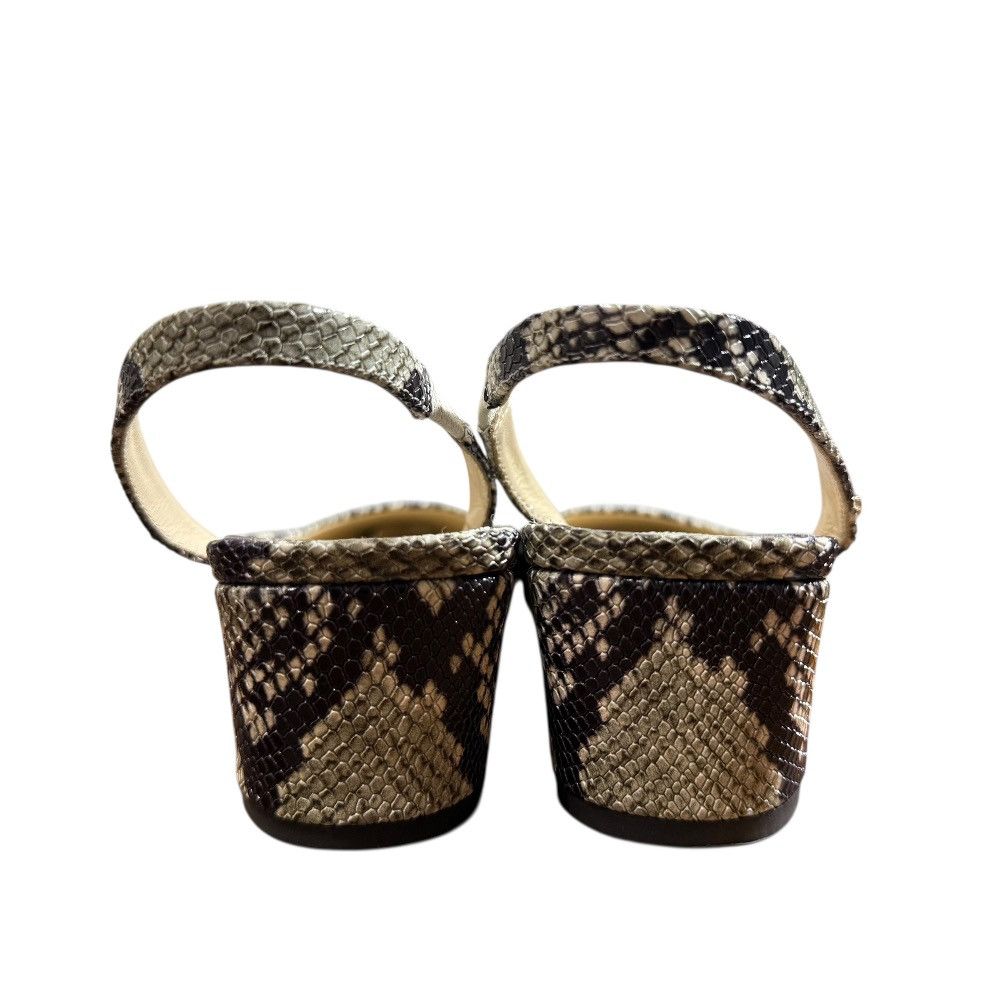 Jimmy Choo Jimmy Choo Jimmy Choo Python Leather Pumps Natural Material Shoes DUTY FREE for USA Size ONE SIZE - 6 Thumbnail