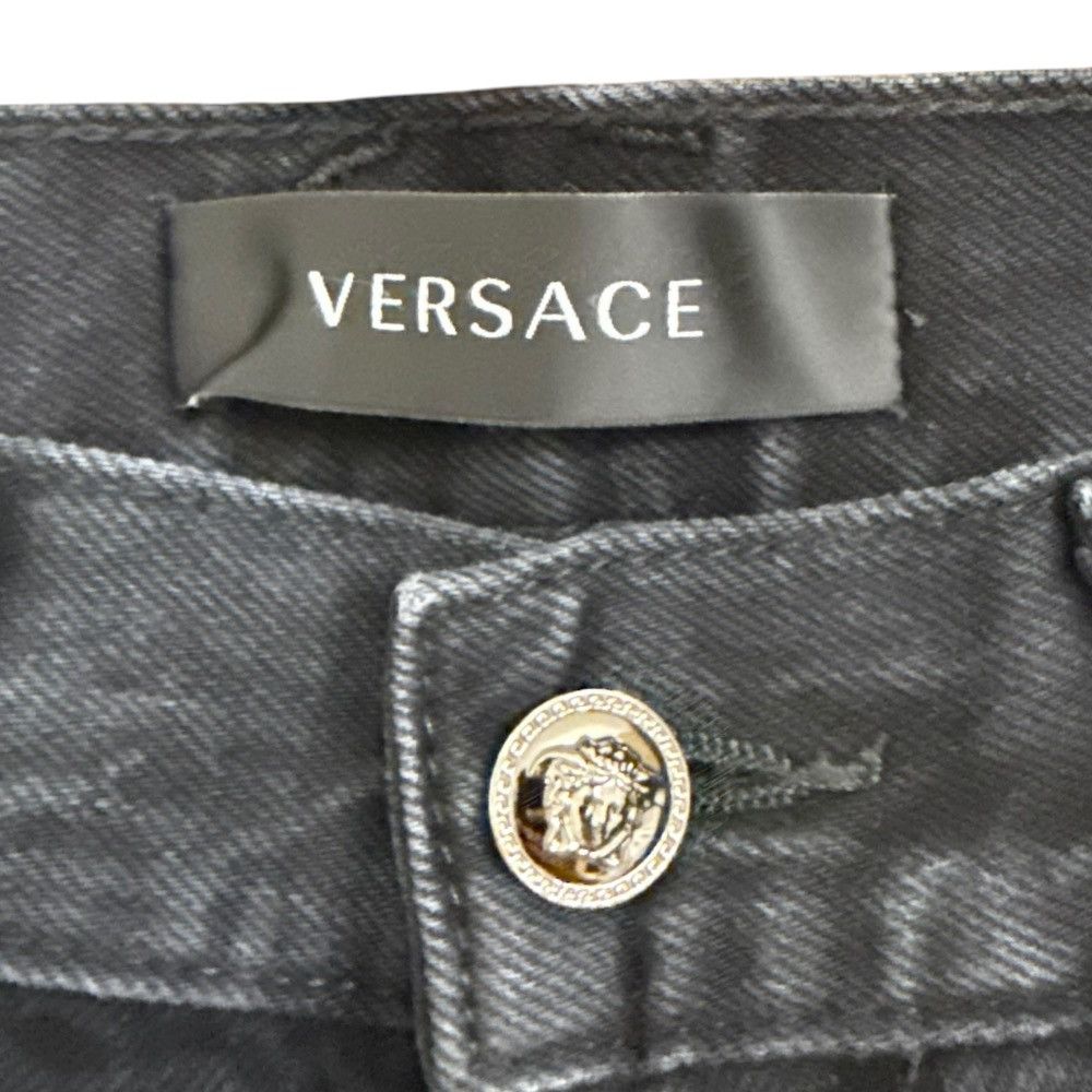Versace Versace Versace Medusa Button Denim Pants Denim Jeans DUTY FREE for USA Size ONE SIZE - 5 Thumbnail