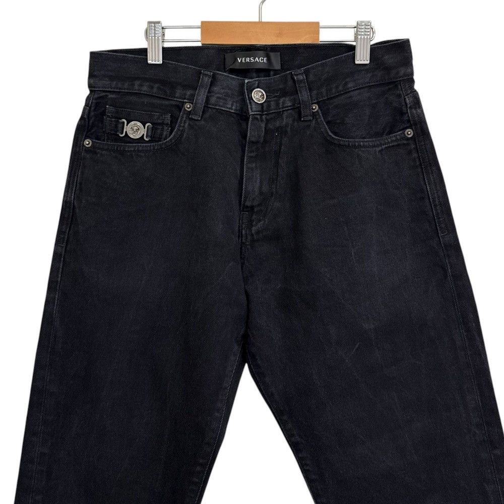 Versace Versace Versace Medusa Button Denim Pants Denim Jeans DUTY FREE for USA Size ONE SIZE - 3 Thumbnail