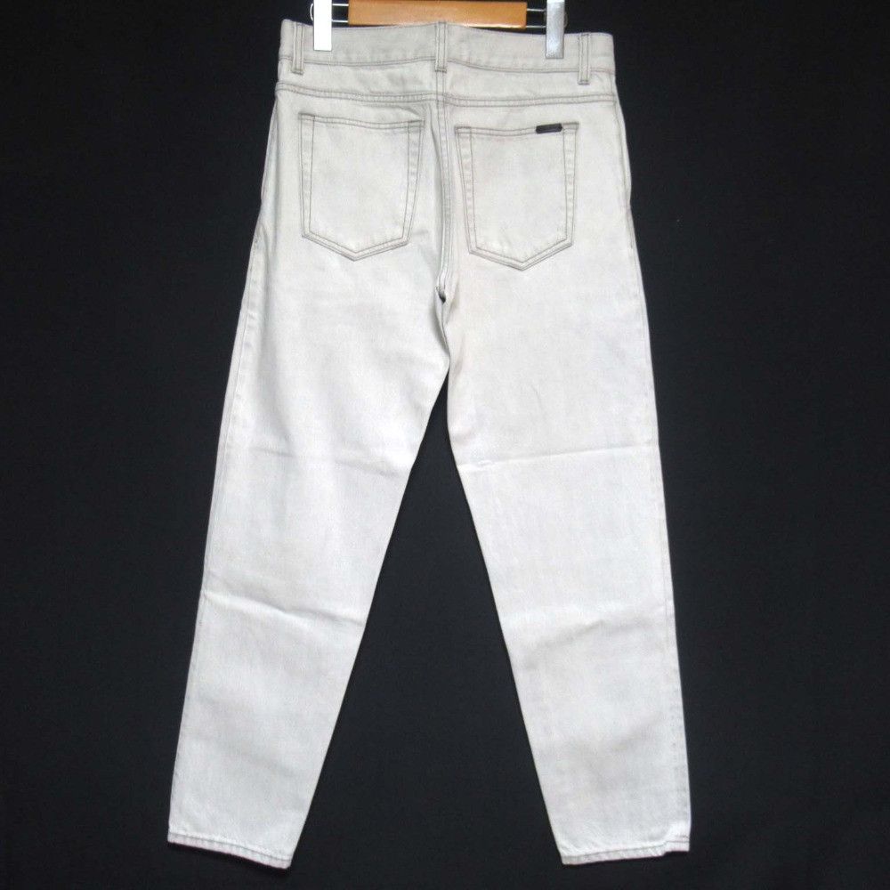 Yves Saint Laurent Yves Saint Laurent Saint Laurent Paris RELAXED STRAIGHT-CUT Denim Pants Denim Jeans 644678 Y01KA DUTY FREE for USA Size ONE SIZE - 2 Thumbnail