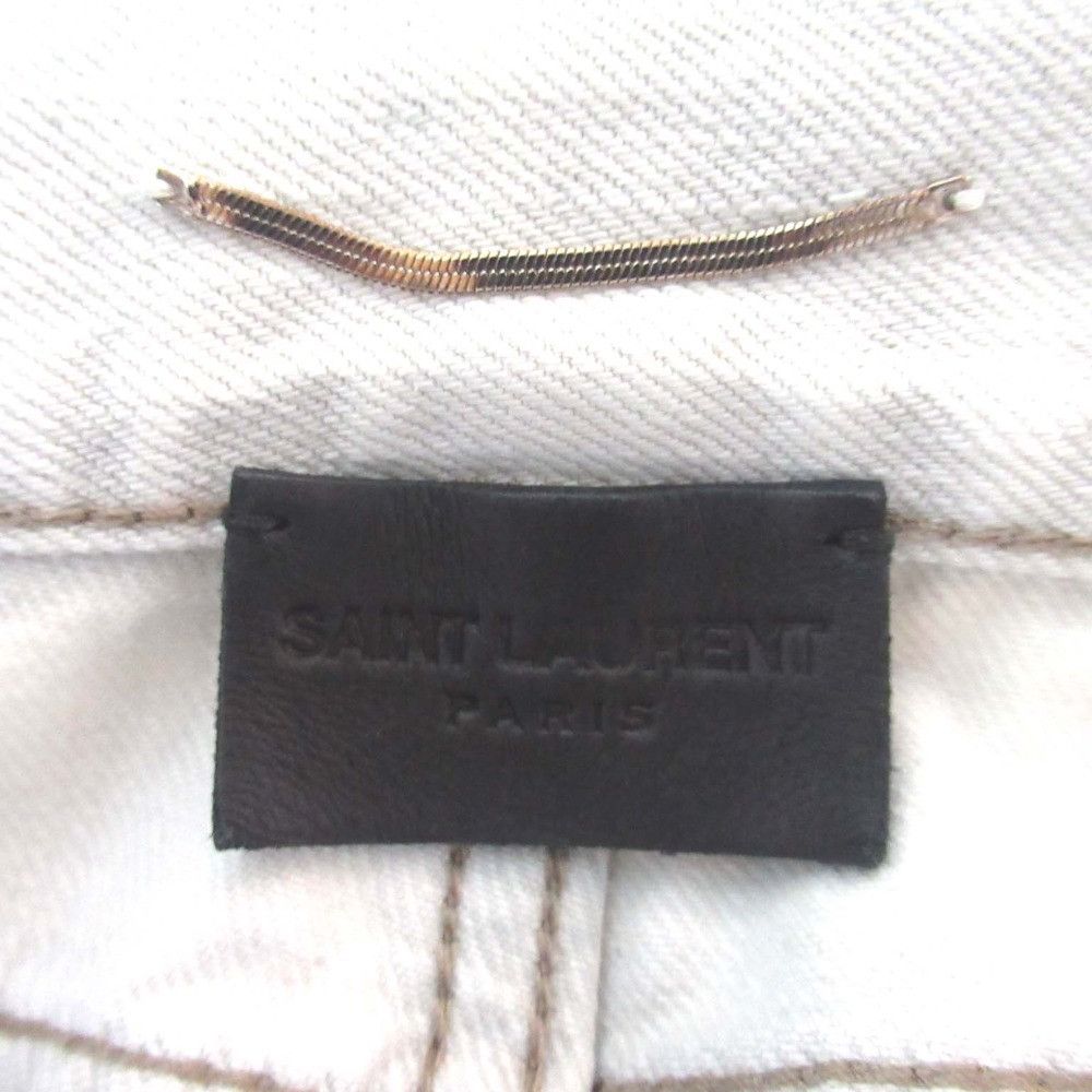 Yves Saint Laurent Yves Saint Laurent Saint Laurent Paris RELAXED STRAIGHT-CUT Denim Pants Denim Jeans 644678 Y01KA DUTY FREE for USA Size ONE SIZE - 8 Thumbnail