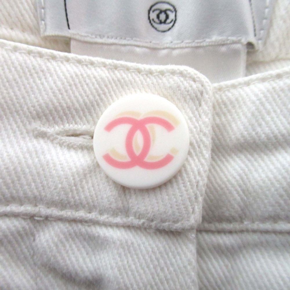 Chanel Chanel Chanel Coco Mark Denim Pants Denim Jeans DUTY FREE for USA Size ONE SIZE - 5 Thumbnail