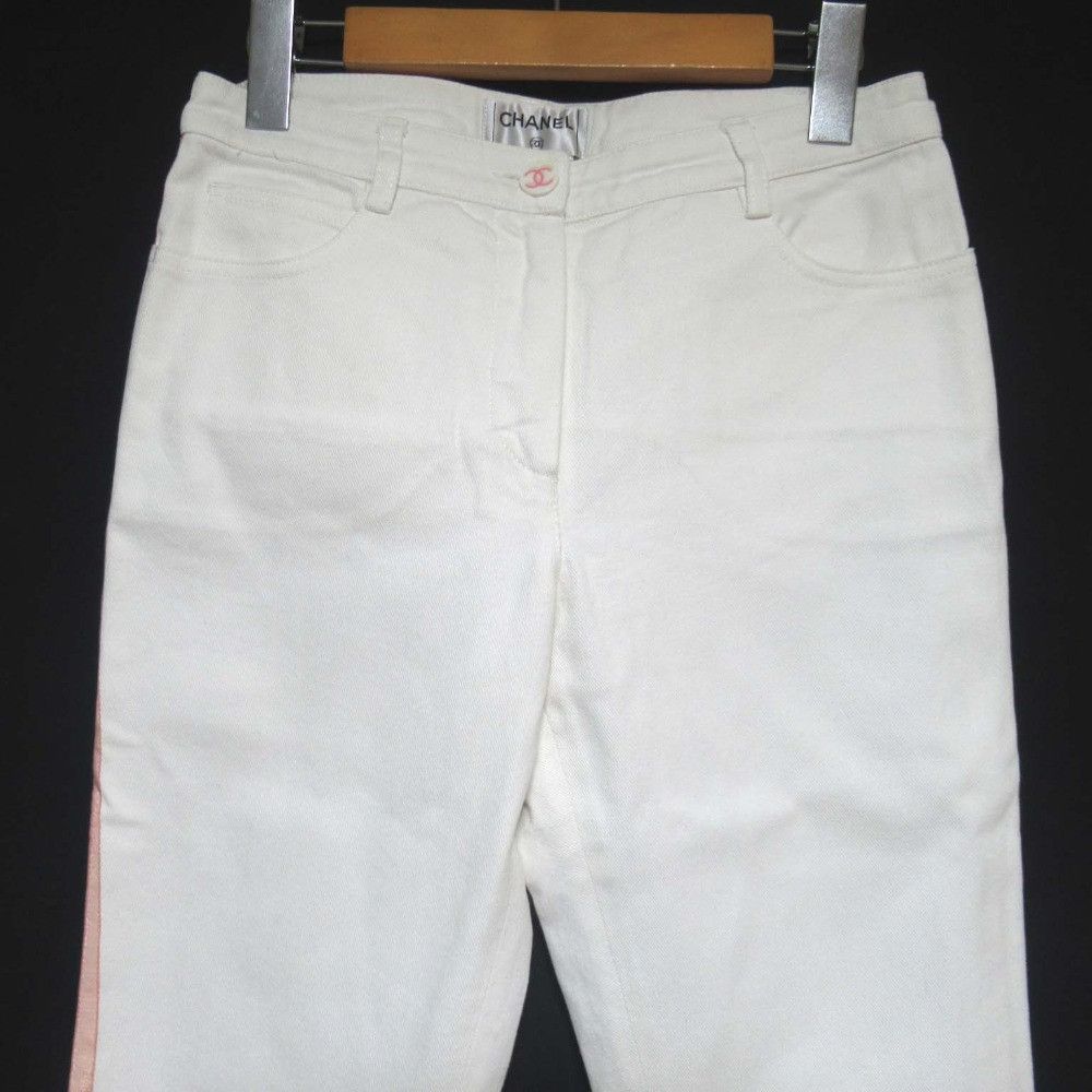 Chanel Chanel Chanel Coco Mark Denim Pants Denim Jeans DUTY FREE for USA Size ONE SIZE - 3 Thumbnail