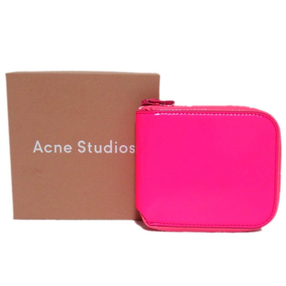 Acne Studios Acne Studios Acne Studios Zip Compact Wallet Leather Short Wallet DUTY FREE for USA Size ONE SIZE - 10 Thumbnail