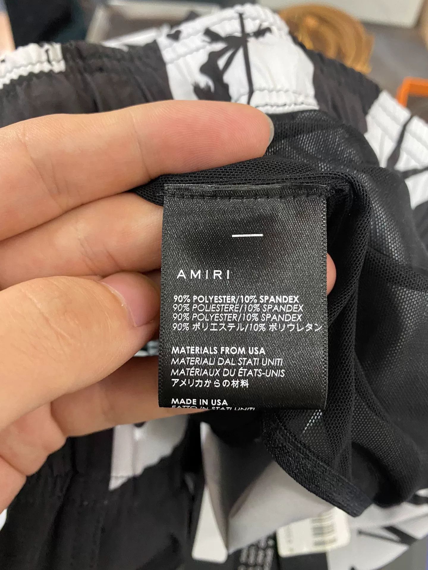 Amiri amiri men's shorts with unique print Size US 28 / EU 44 - 7 Thumbnail