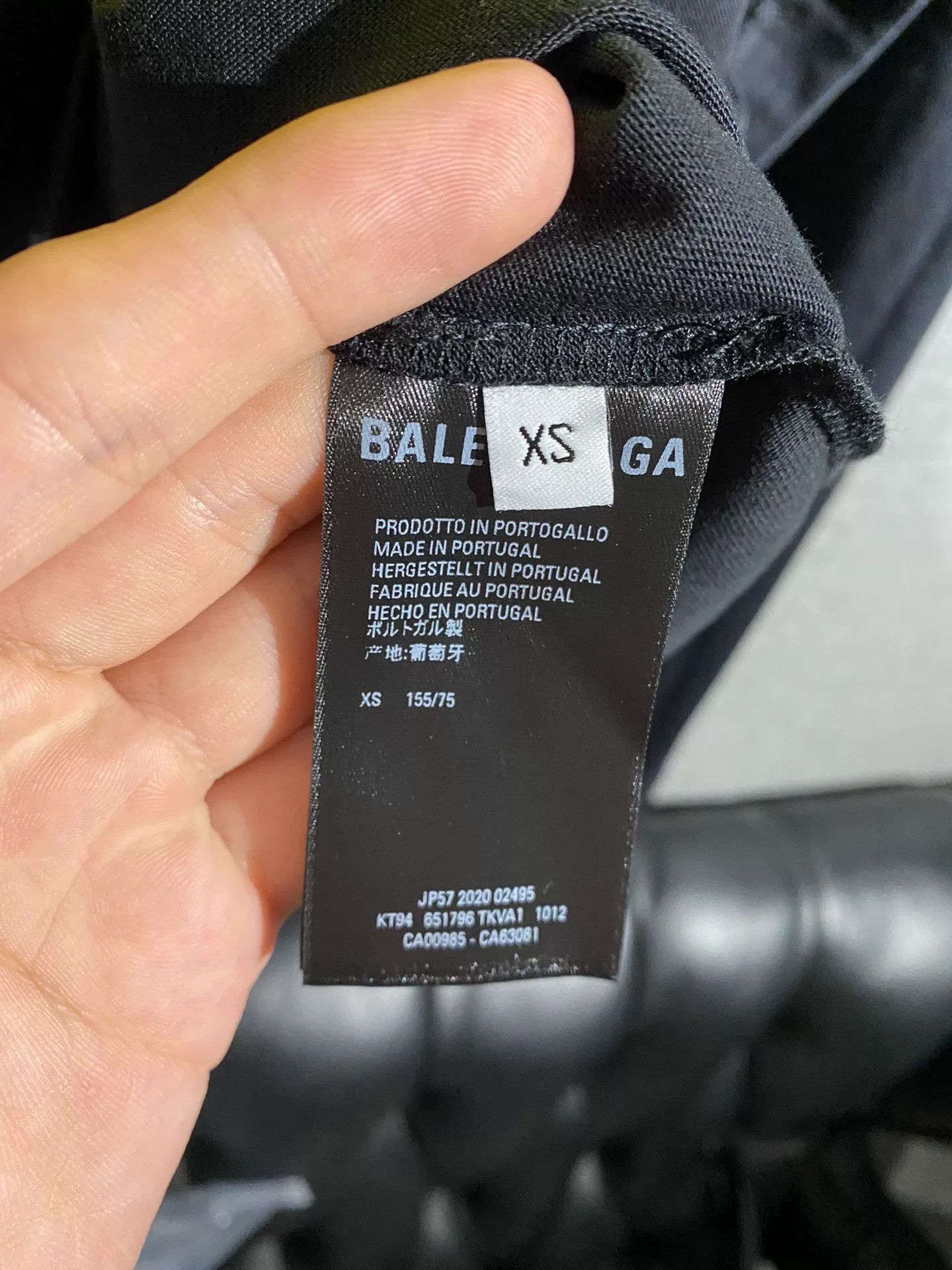 Balenciaga balenciaga long sleeve t-shirt with embroidery Size US XS / EU 42 / 0 - 7 Thumbnail