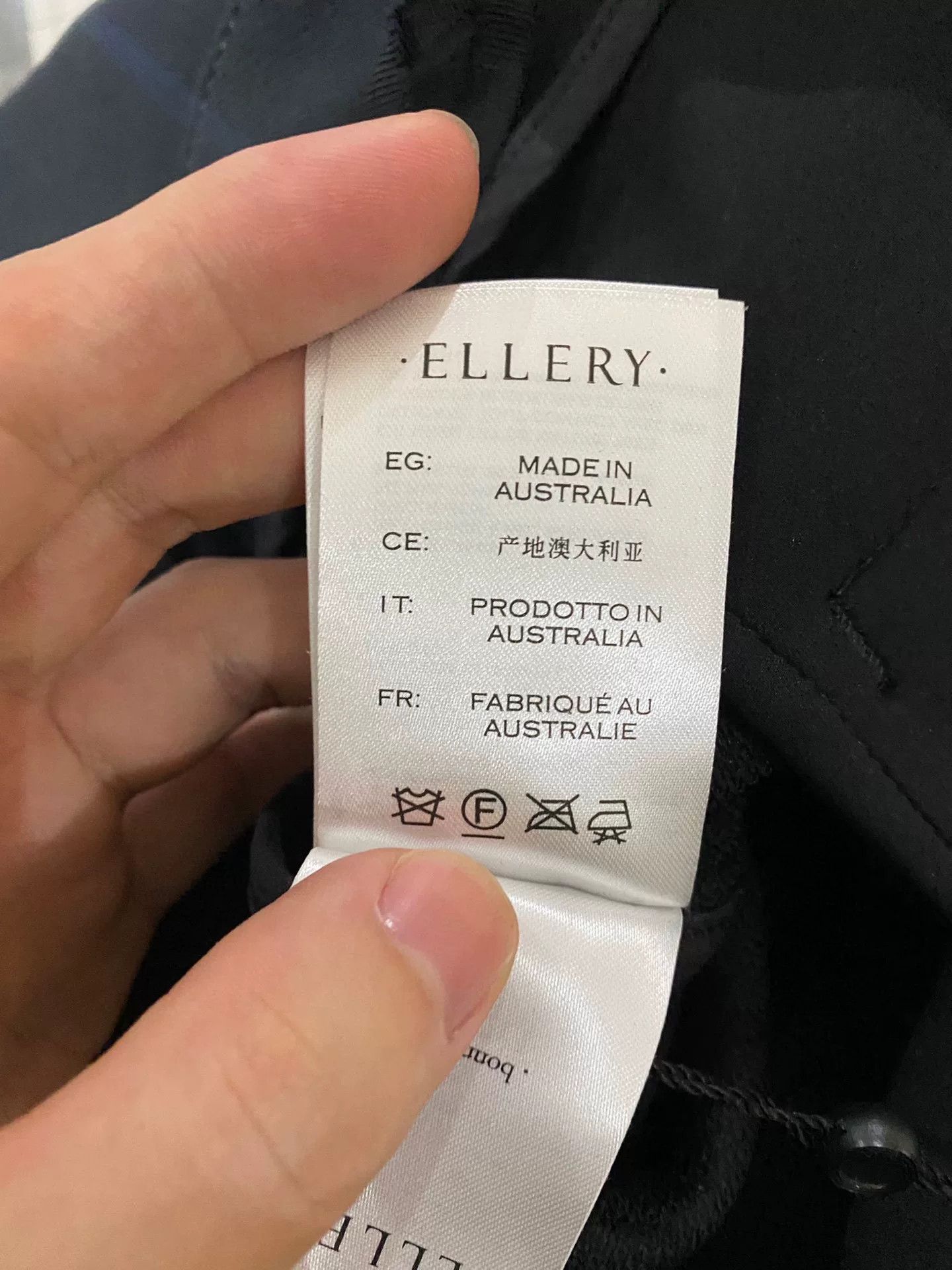 ELLERY new ellery women's casual flared pants Size 32" / US 10 / IT 46 - 6 Thumbnail