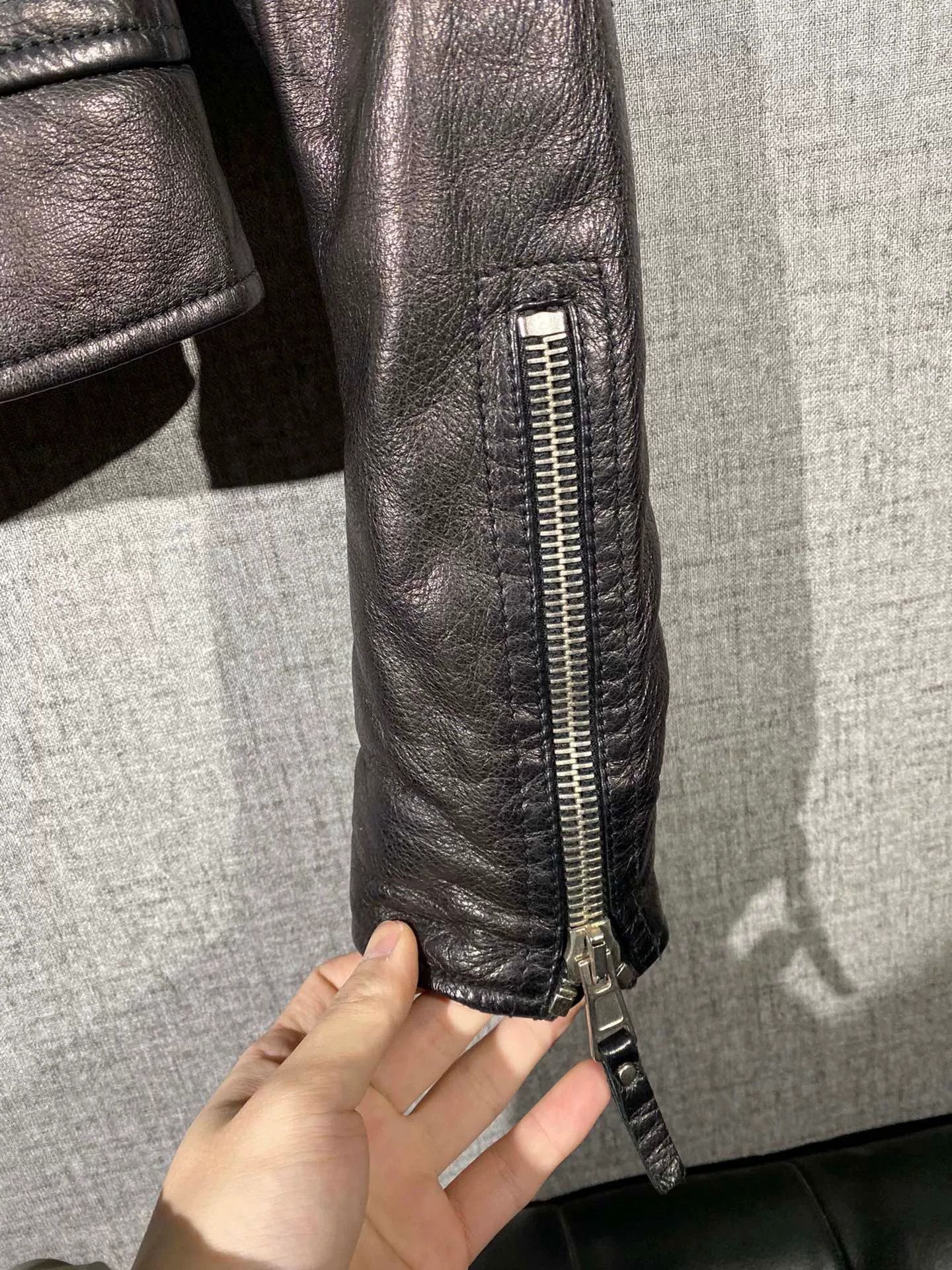 Balenciaga balenciaga women's leather jacket outerwear Size S / US 4 / IT 40 - 4 Thumbnail