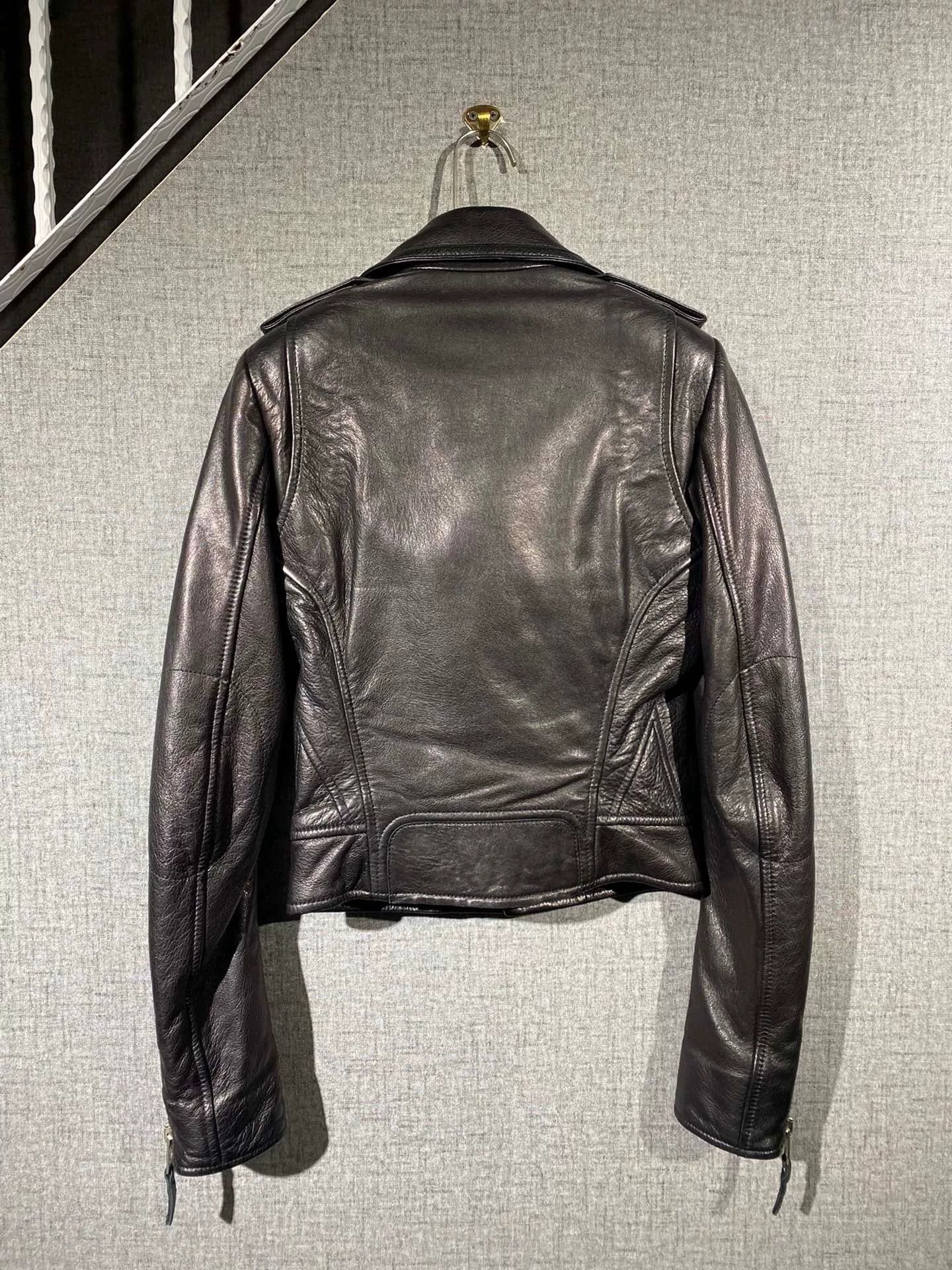 Balenciaga balenciaga women's leather jacket outerwear Size S / US 4 / IT 40 - 2 Thumbnail