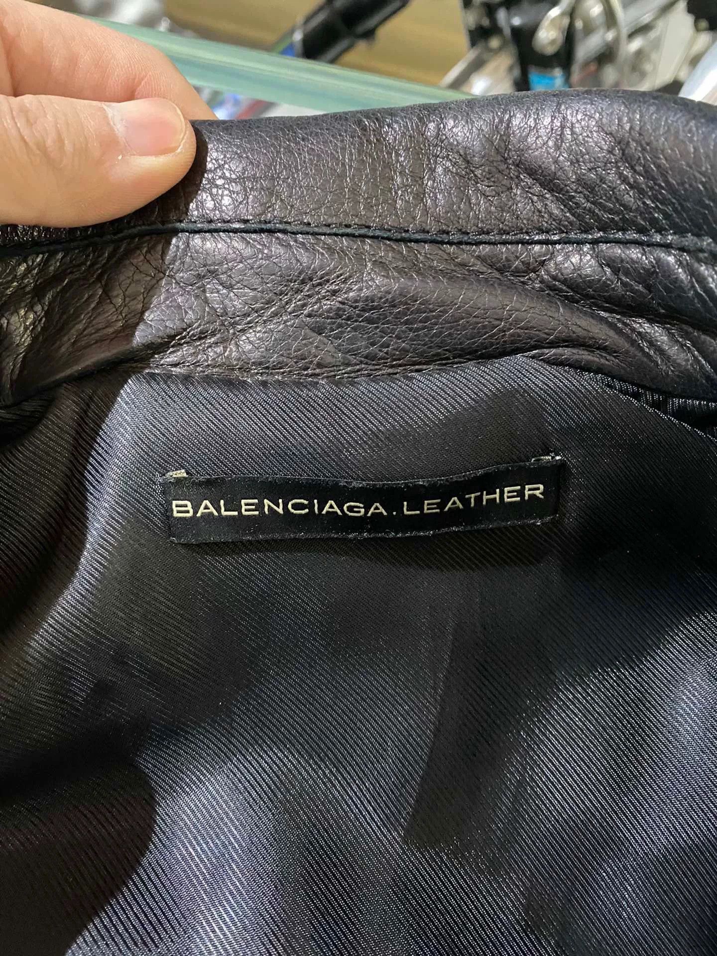 Balenciaga balenciaga women's leather jacket outerwear Size S / US 4 / IT 40 - 6 Thumbnail