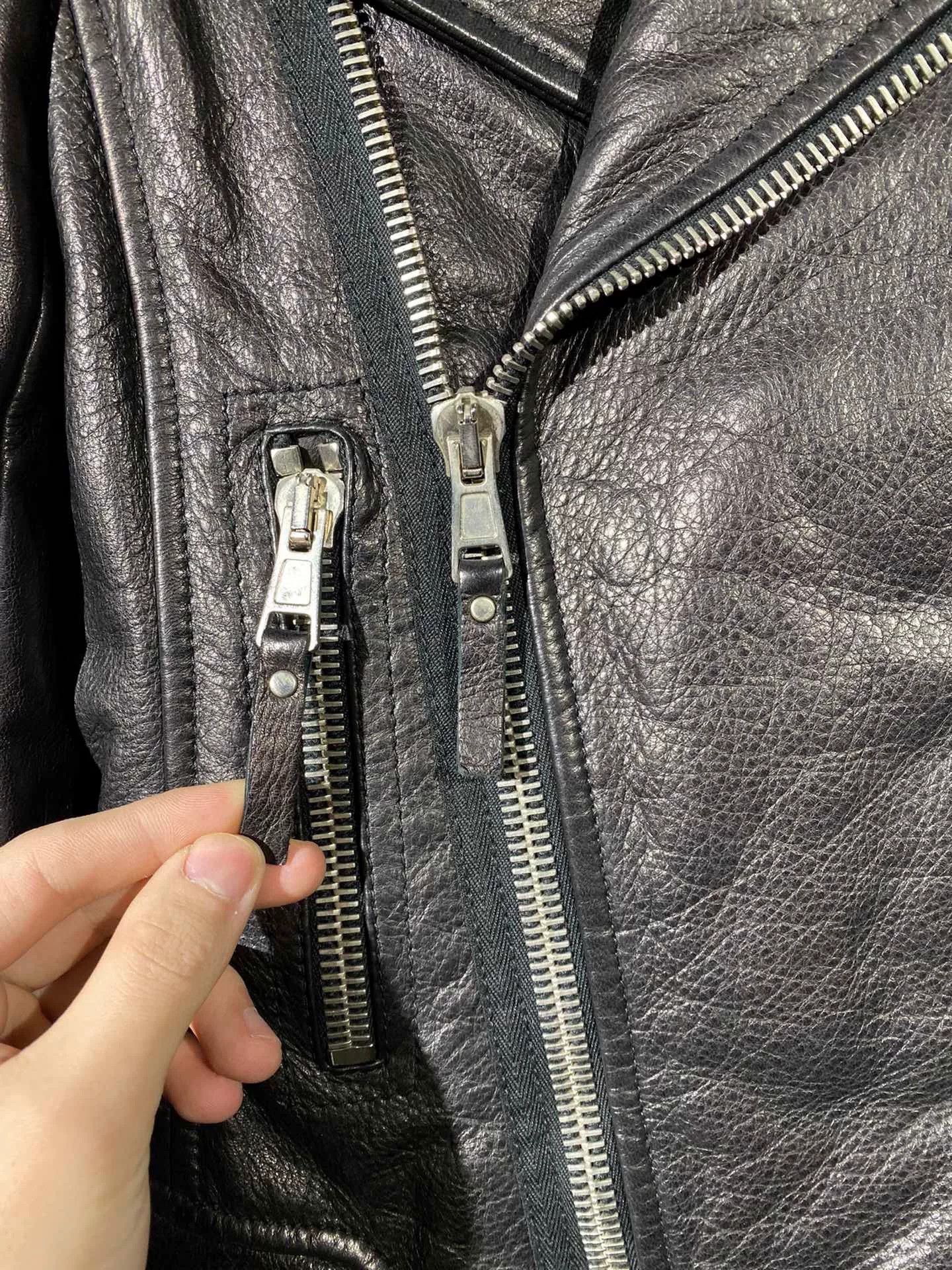 Balenciaga balenciaga women's leather jacket outerwear Size S / US 4 / IT 40 - 3 Thumbnail