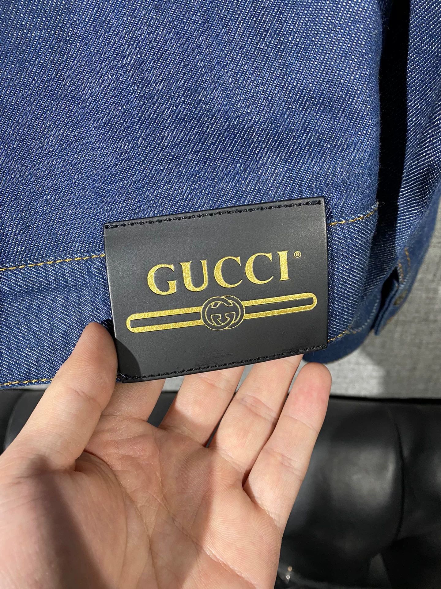 Gucci gucci men's denim jacket with tags Size US L / EU 52-54 / 3 - 4 Thumbnail