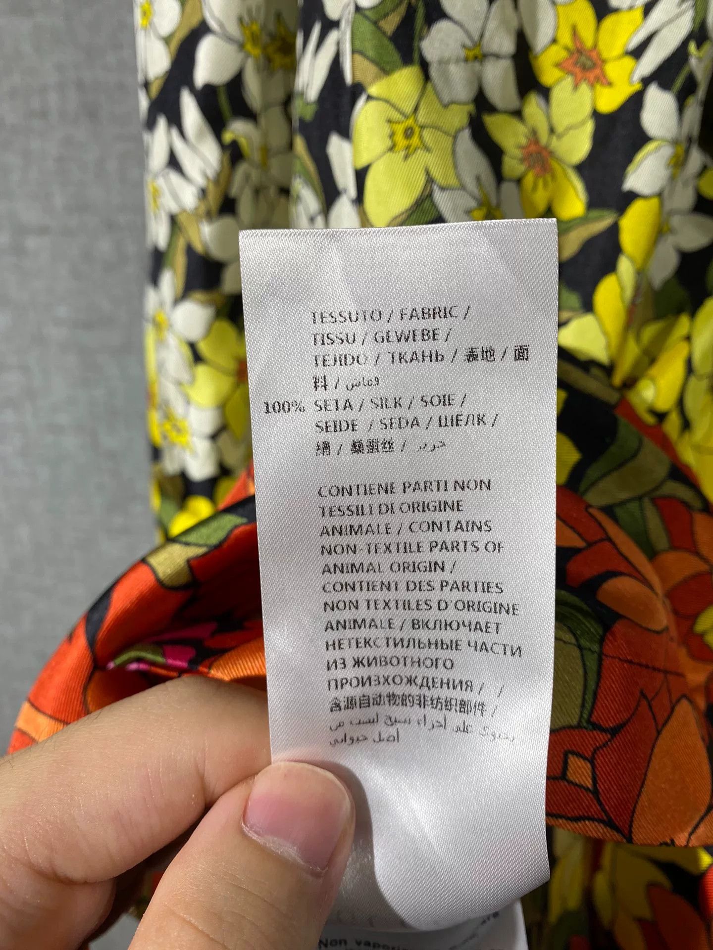 Gucci floral silk blouse jacket by gucci Size L / US 10 / IT 46 - 7 Thumbnail
