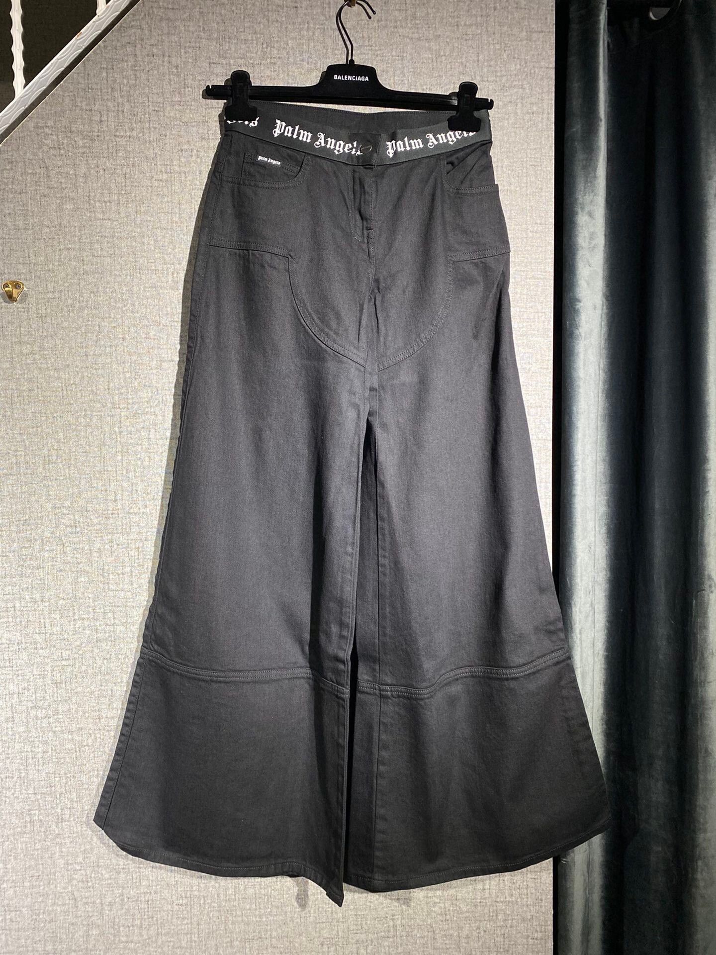 Palm Angels palm angels flared wide-leg pants Size 25" / US 0 / IT 36 - 2 Thumbnail
