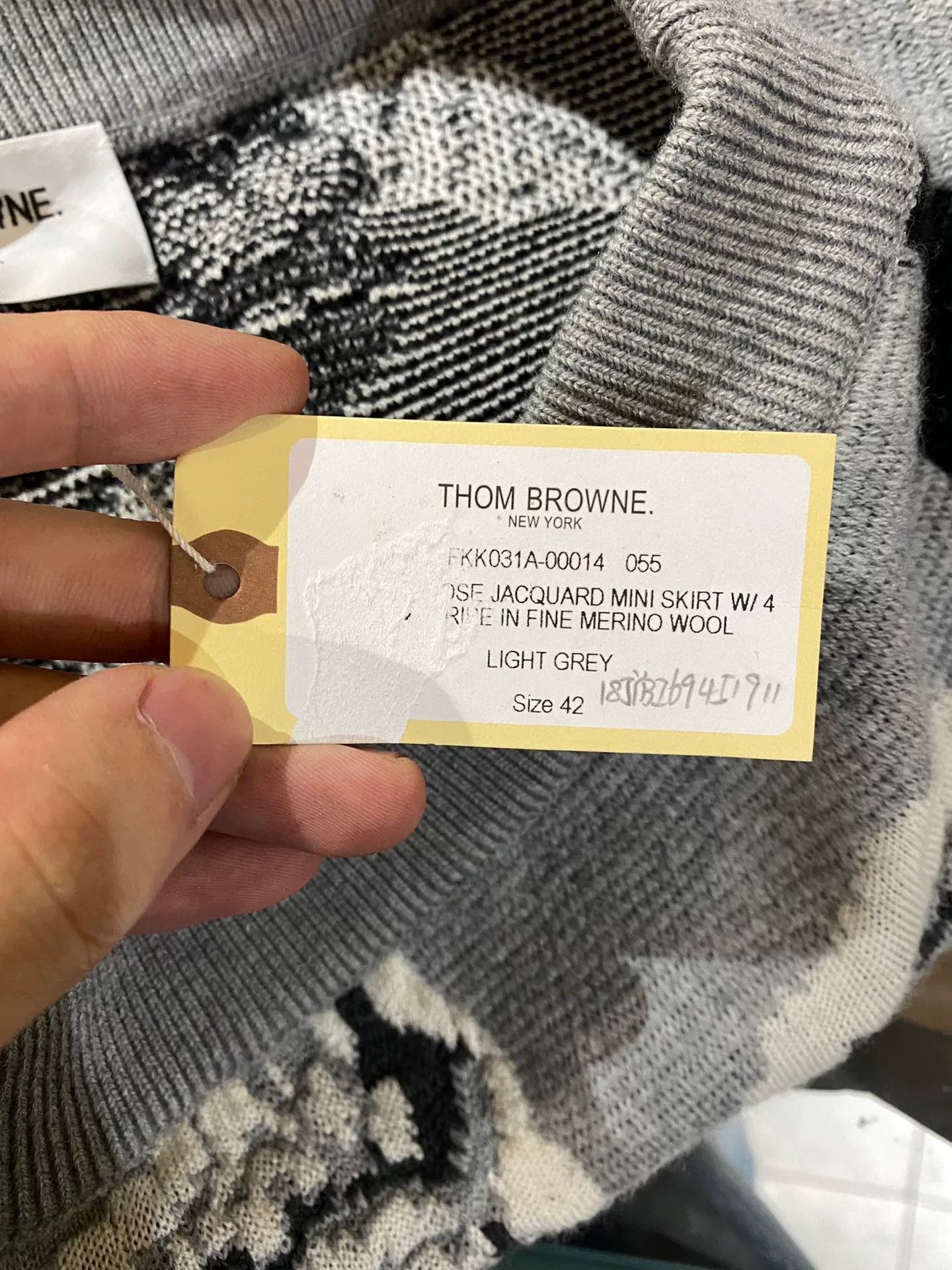 Thom Browne thom browne women's floral patterned skirt Size 23" - 5 Thumbnail